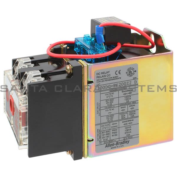 Allen Bradley 700DC-PK200Z2 Control Relay Product Image