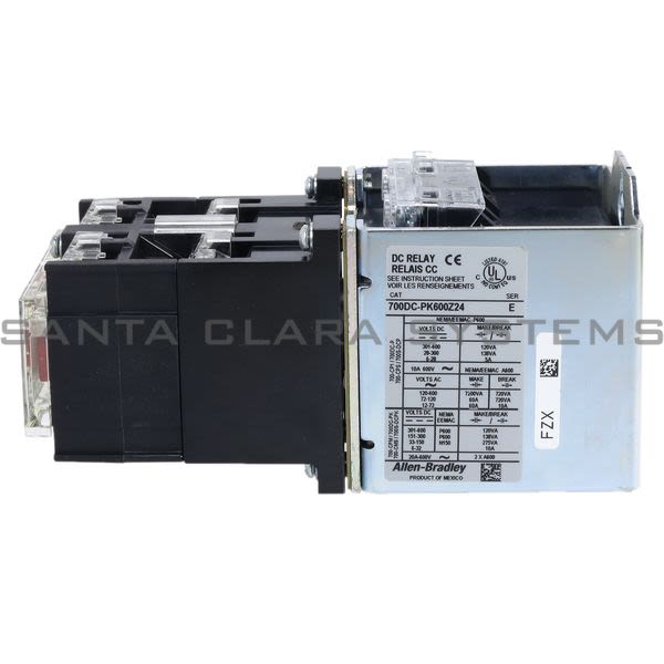 Allen Bradley 700DC-PK600Z24 Control Relay Product Image
