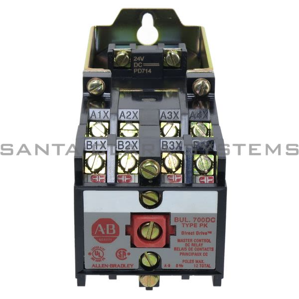 Allen Bradley 700DC-PK800Z24 DC Control Relay Product Image