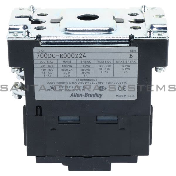Allen Bradley 700DC-R000Z24 Relay Product Image