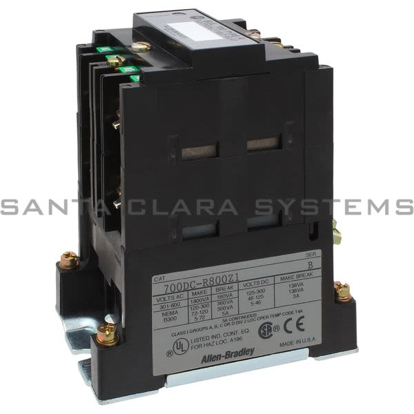 Allen Bradley 700DC-R800Z1 Control Relay Product Image