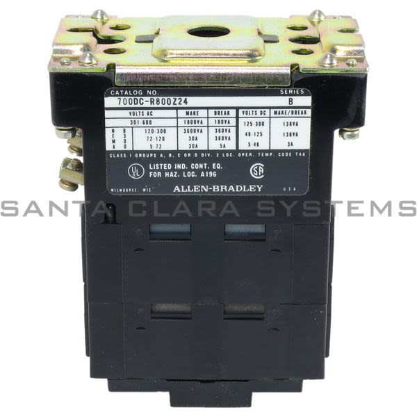 Allen Bradley 700DC-R800Z24 Control Relay Product Image