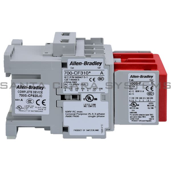 Allen Bradley 700S-CF620JC Safety Control Relay Product Image