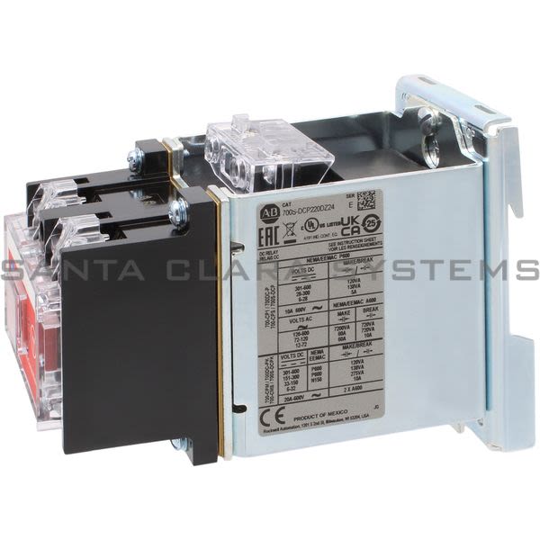 Allen Bradley 700S-DCP220DZ24 Relay,Industrial 600V DC Max 5 amp Max Product Image