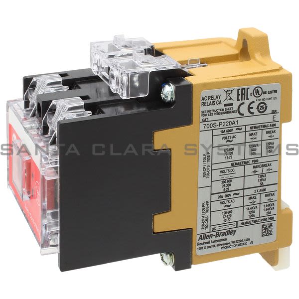 Allen Bradley 700S-P220A1 Safety Control Relay Product Image