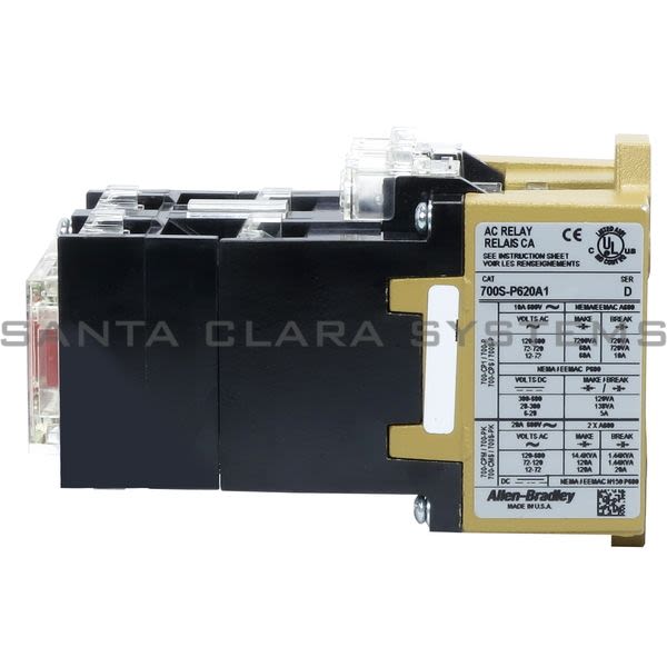 Allen Bradley 700S-P620A1 Safety Control Relay Product Image