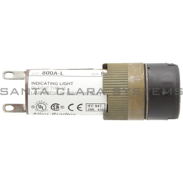Allen Bradley 800A-L2ER10C  Indicating Light Product Image