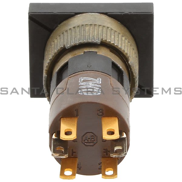 Allen Bradley 800A-M2CA Push Button Momentary Contact Amber Product Image