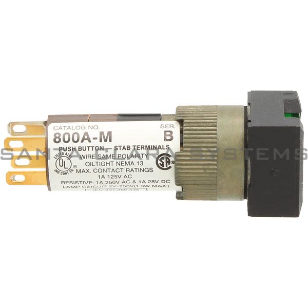 Allen Bradley 800A-M2FG0LC Pushbutton Product Image
