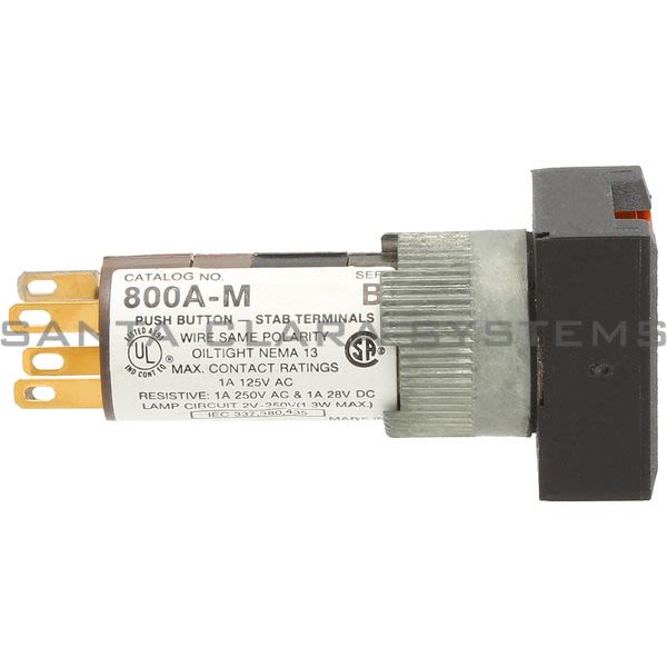 Allen Bradley 800A-M2GA10  Push Button Product Image