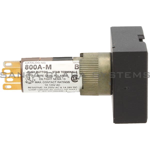 Allen Bradley 800A-M2HG24 Pushbutton Product Image