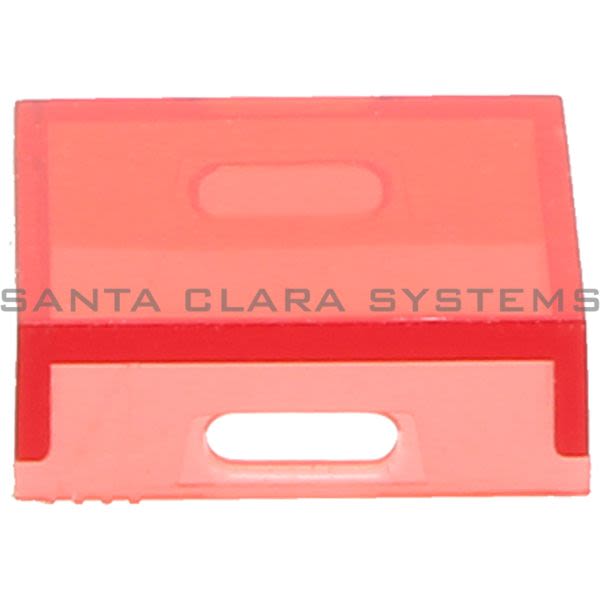 Allen Bradley 800A-N30R  Square Red Lens Cap | Pushbutton Accessory Product Image