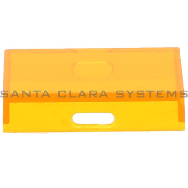 Allen Bradley 800A-N40A Rectangular Amber Lens Cap | Pushbutton Accessory Product Image