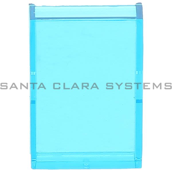 Allen Bradley 800A-N40B  Rectangular Blue Lens Cap | Pushbutton Accessory Product Image