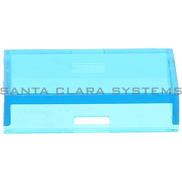 Allen Bradley 800A-N40B  Rectangular Blue Lens Cap | Pushbutton Accessory Product Image