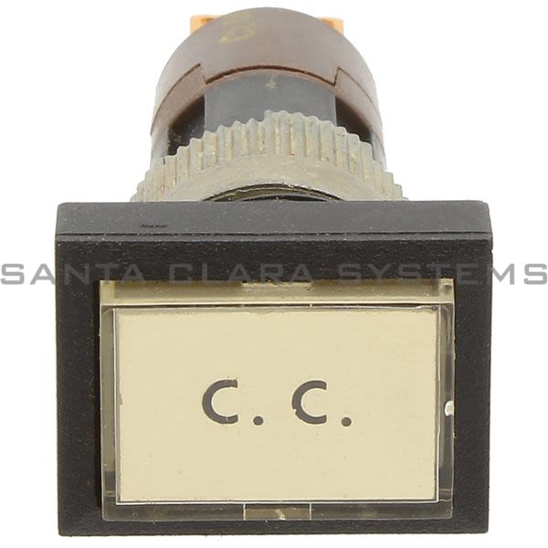 Allen Bradley 800A-T2CC24 Maintained Push Button, Stab Type Termination, Extended Head, Rectangular Bezel, Product Image