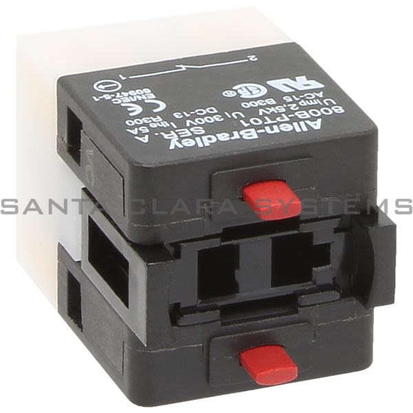 Allen Bradley 800B-PT02  Contact Block/Latch Module Product Image