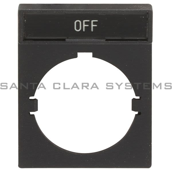 Allen Bradley 800E-11BE163 Legend Plate &quot;Off&quot; Product Image