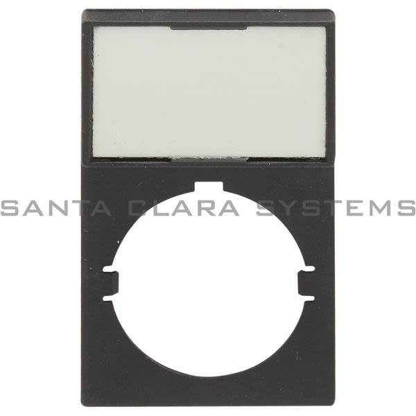 Allen Bradley 800E-12WE100 Legend Plate 2 Piece Snap-In 30 X 50 mm Product Image