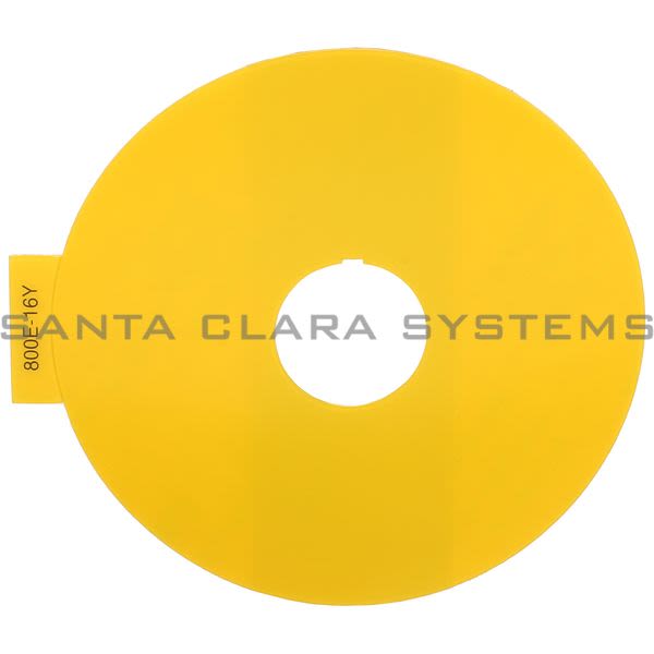 Allen Bradley 800E-16Y Legend Plate 90 mm Yellow Product Image