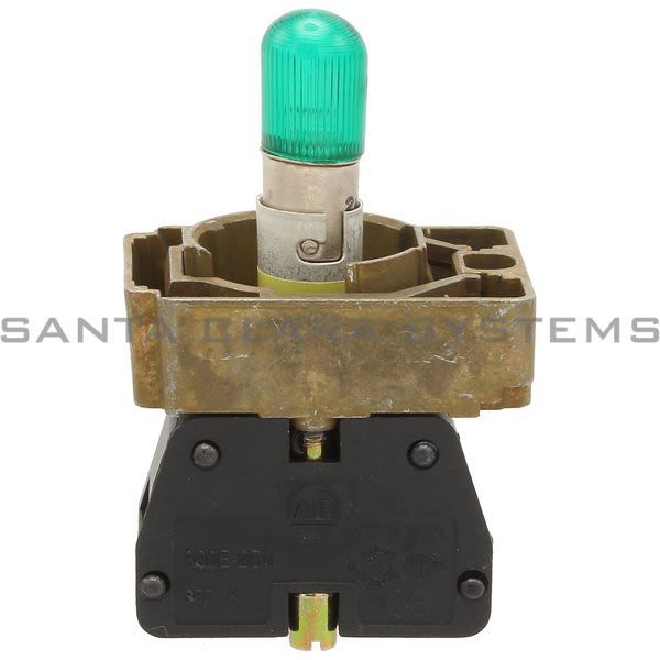 Allen Bradley 800E-2DL3G Full Voltage Module W/ Latch Green Product Image