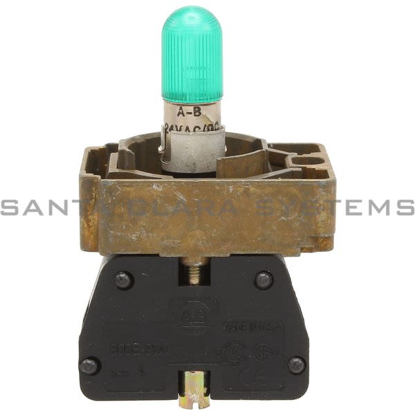 Allen Bradley 800E-2DL5G  Full Voltage Module With Latch Green Product Image