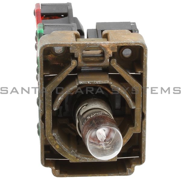 Allen Bradley 800E-2DLT3X11 Pushbutton 22.5mm Push-to-Test Back of Panel Product Image