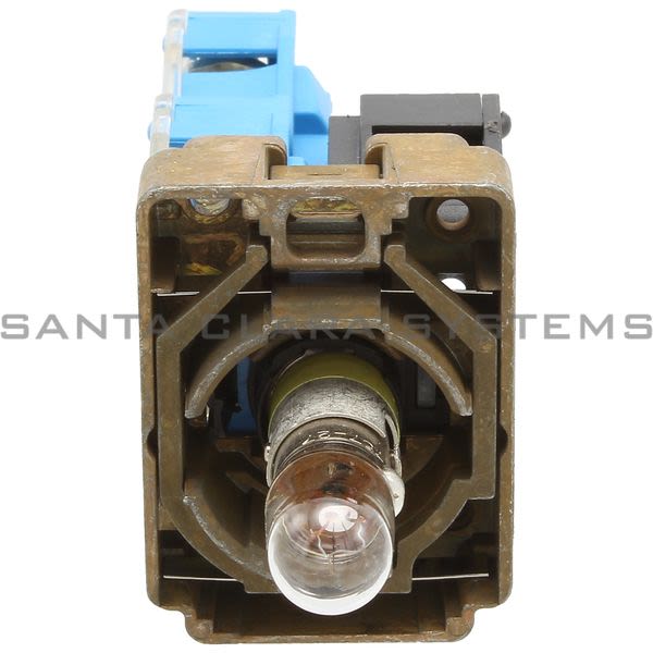 Allen Bradley 800E-2DLT3X11V Pushbutton 22.5mm Push-to-Test Back of Panel Product Image
