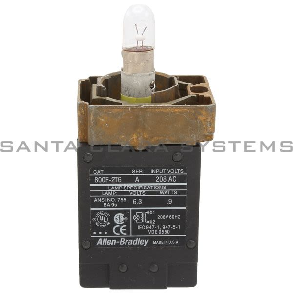 Allen Bradley 800E2TL6 Latch Mount Product Image