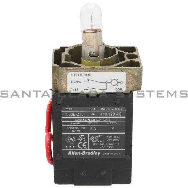 Allen Bradley 800E-2TLT5X11 Transformer Module Product Image