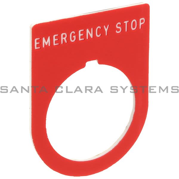 Allen Bradley 800E-34RE112 Legend Plate Product Image