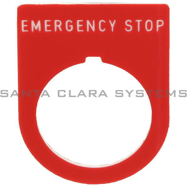 Allen Bradley 800E-34RE112 Legend Plate Product Image