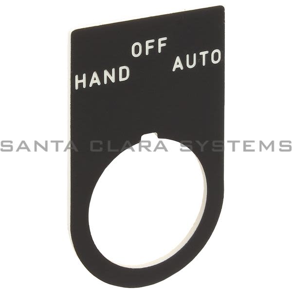 Allen Bradley 800E-35BE128 Legend Plate Hand-Off-Auto Product Image