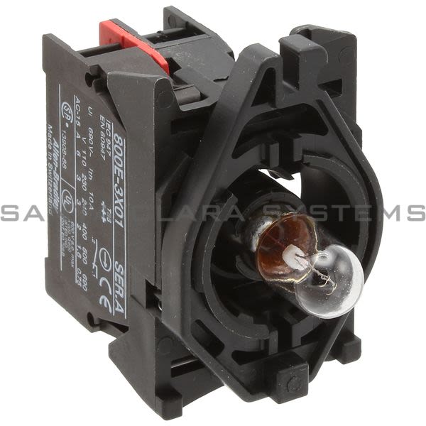 Allen Bradley 800E-3DL3X01 Pushbutton Product Image