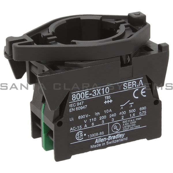 Allen Bradley 800E-3LX11L Contact Cartridge with Latch Product Image