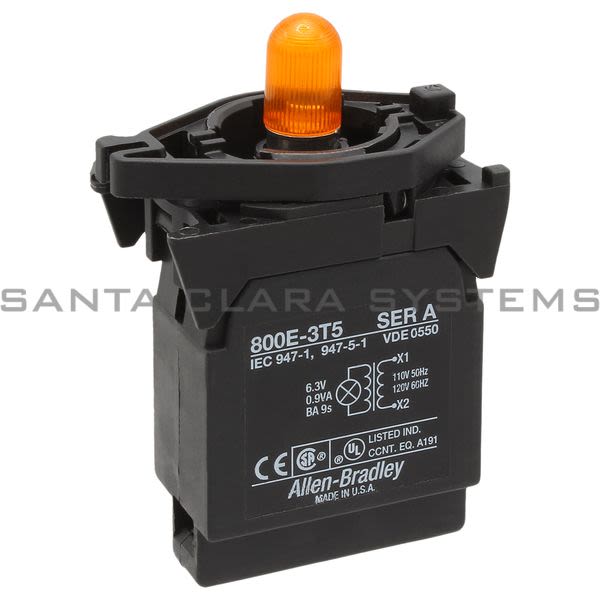 Allen Bradley 800E-3TL5A Push Button Latch Power Module Product Image