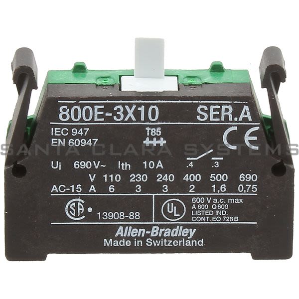 Allen Bradley 800E-3X10 Contact Cartridge Product Image