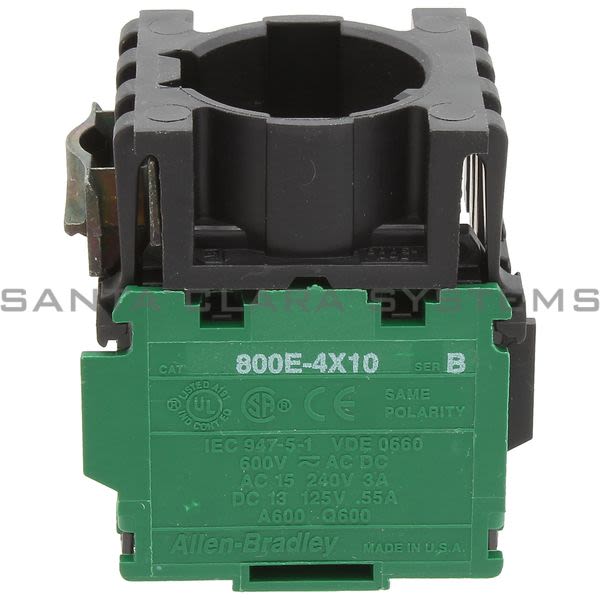 Allen Bradley 800E-4LX10  Contact Cartridge With Latch Product Image
