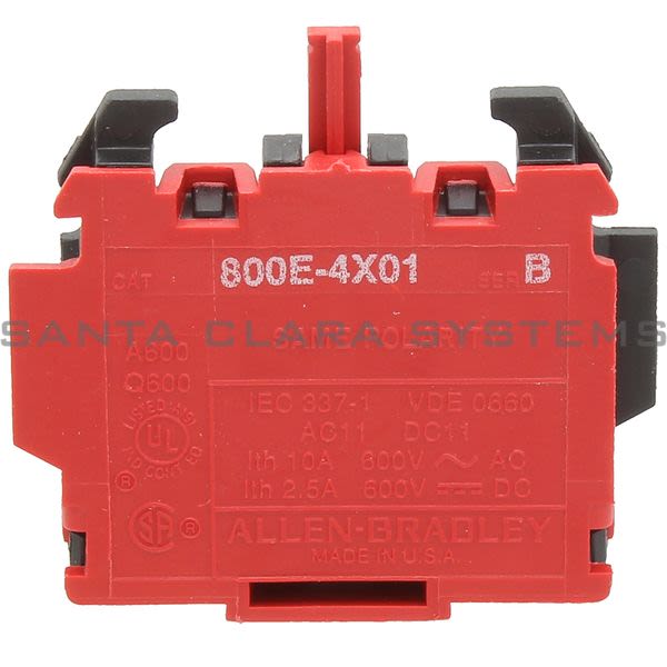 Allen Bradley 800E-4X01  Contact Block Product Image