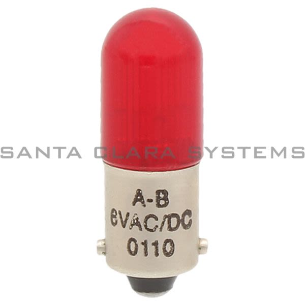 Allen Bradley 800E-N65R Red Lamp Product Image