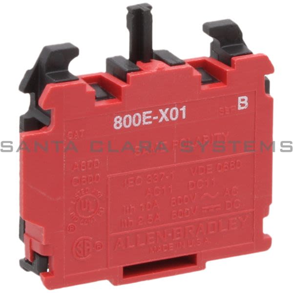 Allen Bradley 800E-X01 Contact Block Product Image