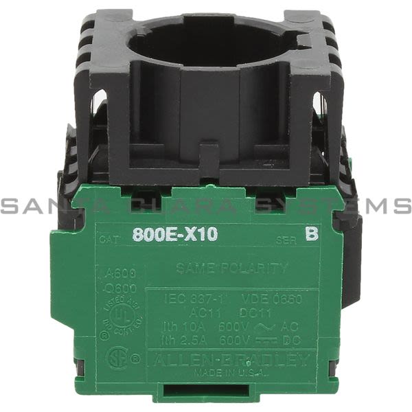 Allen Bradley 800E-XL20 Contact Cartridge W/ Latch Product Image