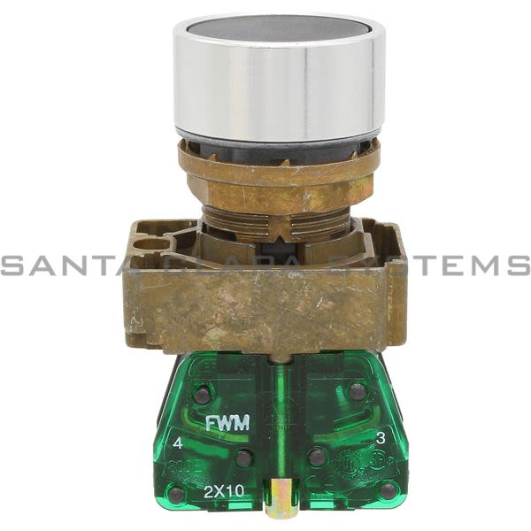 Allen Bradley 800EM-F22LX10  Pushbutton | Black Flush Product Image