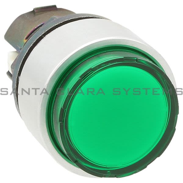 Allen Bradley 800EM-LE3 Pushbutton | Green Product Image