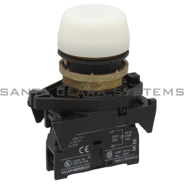 Allen Bradley 800EM-PL13DL3A Optic Pilot Light Product Image