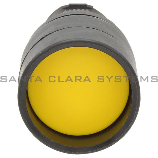 Allen Bradley 800EP-G5 Guarded Push Button Yellow Product Image