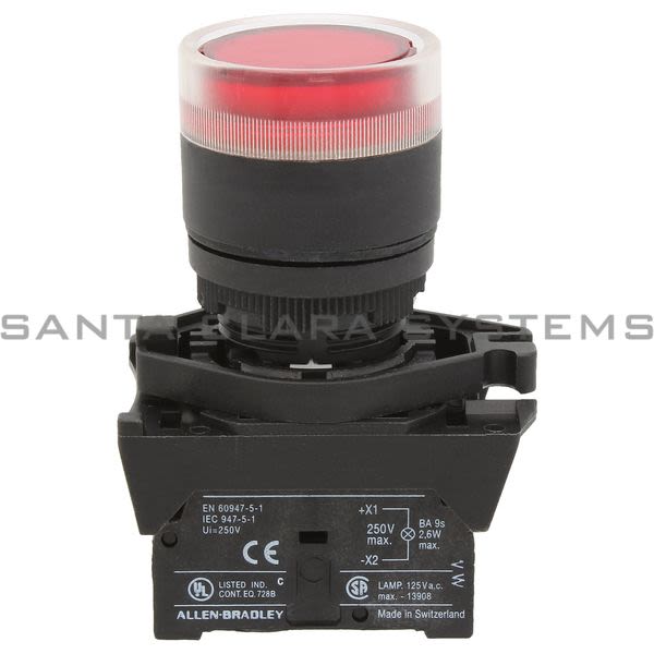 Allen Bradley 800EP-LF43DL3X10 Push Button Product Image