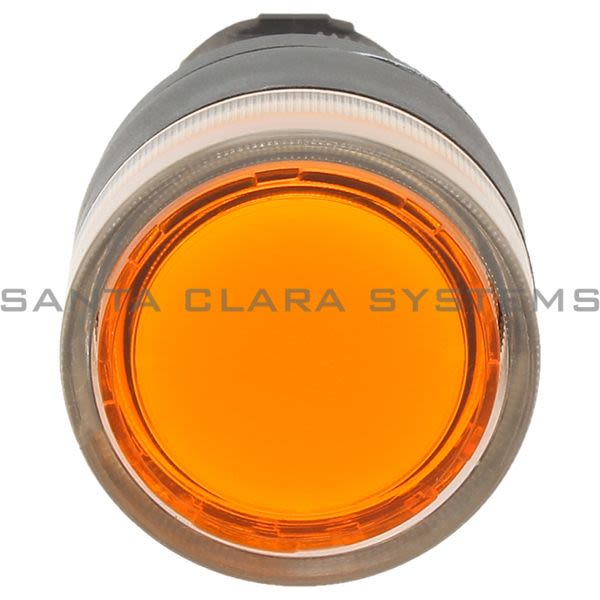 Allen Bradley 800EP-LF5 Illuminated Flush Push Button | Amber Product Image