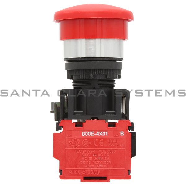 Allen Bradley 800ES-M44LX01 Mushroom Push Button Kit Product Image