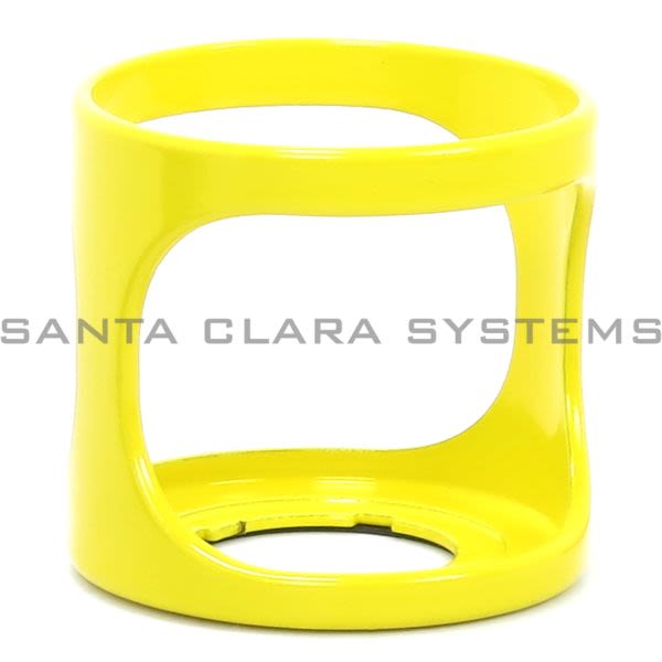 Allen Bradley 800F-AMRGY Mushroom Button Guard | Yellow Product Image
